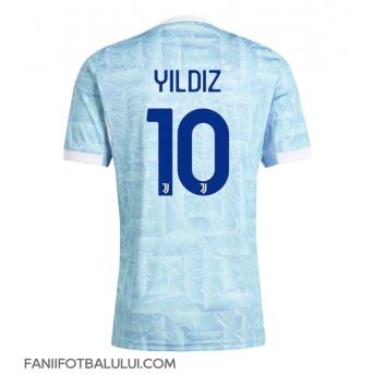 Juventus Kenan Yildiz #10 Tricou Fotbal Replică 2025-26 Barbati Deplasare